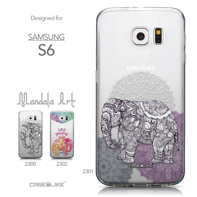 Collection - CASEiLIKE Samsung Galaxy S6 back cover Mandala Art 2301