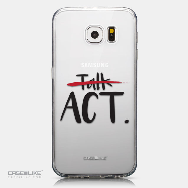 CASEiLIKE Samsung Galaxy S6 back cover Quote 2408