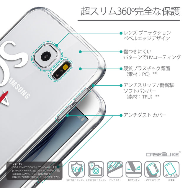 Details in Japanese - CASEiLIKE Samsung Galaxy S6 back cover Quote 2412