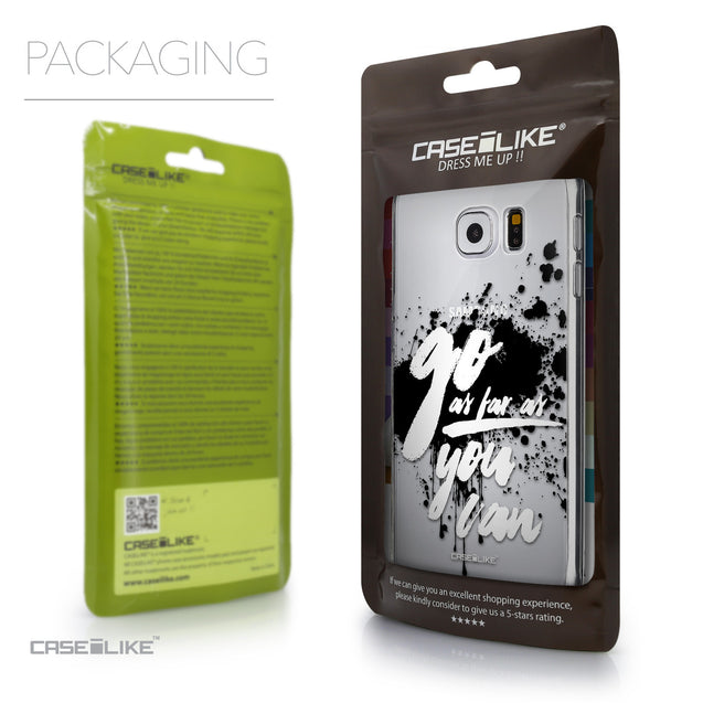 Packaging - CASEiLIKE Samsung Galaxy S6 back cover Quote 2415