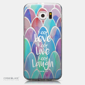CASEiLIKE Samsung Galaxy S6 back cover Quote 2417
