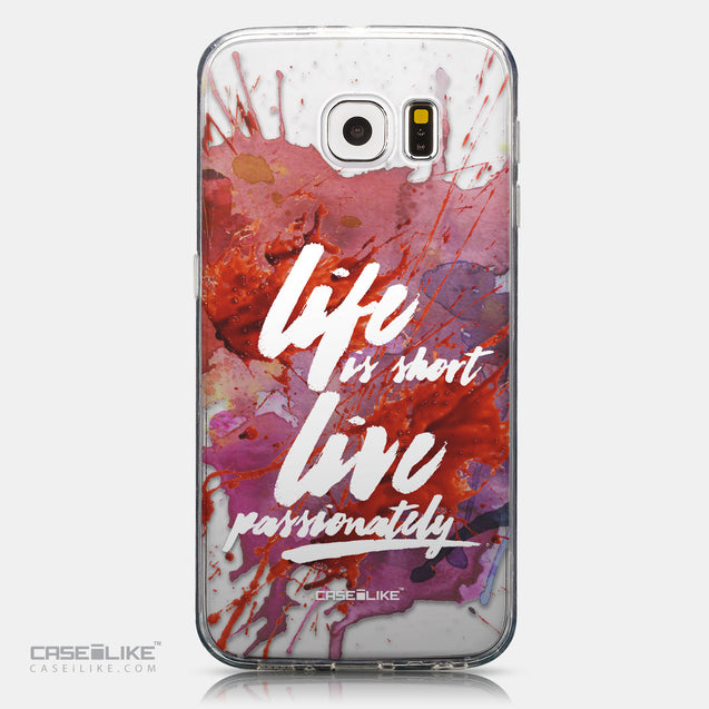 CASEiLIKE Samsung Galaxy S6 back cover Quote 2423