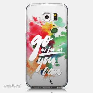 CASEiLIKE Samsung Galaxy S6 back cover Quote 2424