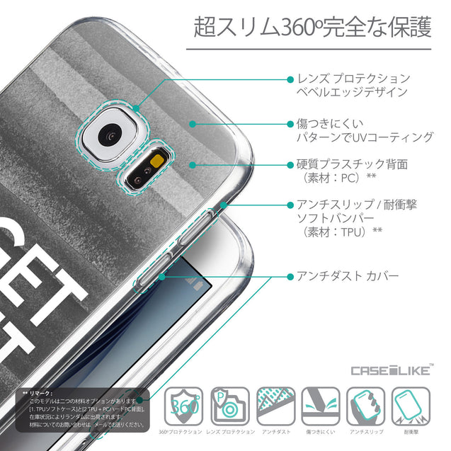 Details in Japanese - CASEiLIKE Samsung Galaxy S6 back cover Quote 2429