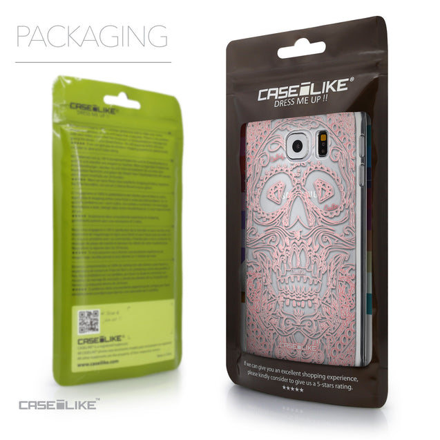 Packaging - CASEiLIKE Samsung Galaxy S6 back cover Art of Skull 2525