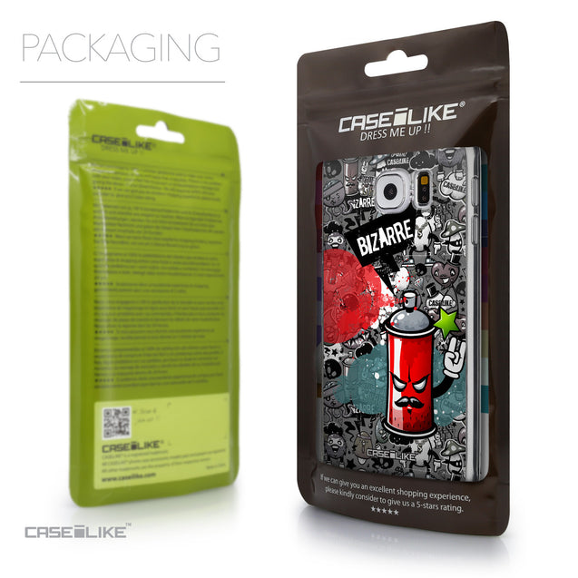 Packaging - CASEiLIKE Samsung Galaxy S6 back cover Graffiti 2705