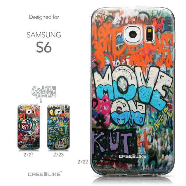 Collection - CASEiLIKE Samsung Galaxy S6 back cover Graffiti 2722