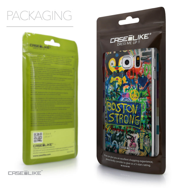 Packaging - CASEiLIKE Samsung Galaxy S6 back cover Graffiti 2723
