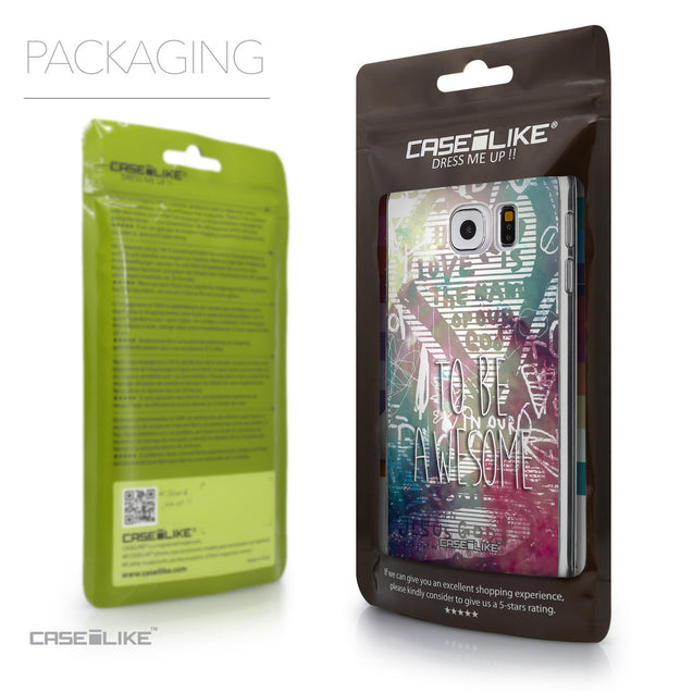 Packaging - CASEiLIKE Samsung Galaxy S6 back cover Graffiti 2726