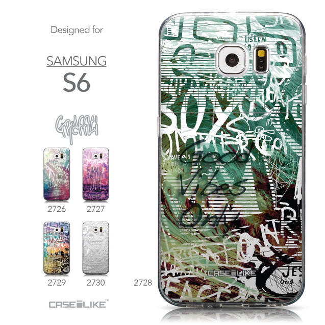 Collection - CASEiLIKE Samsung Galaxy S6 back cover Graffiti 2728