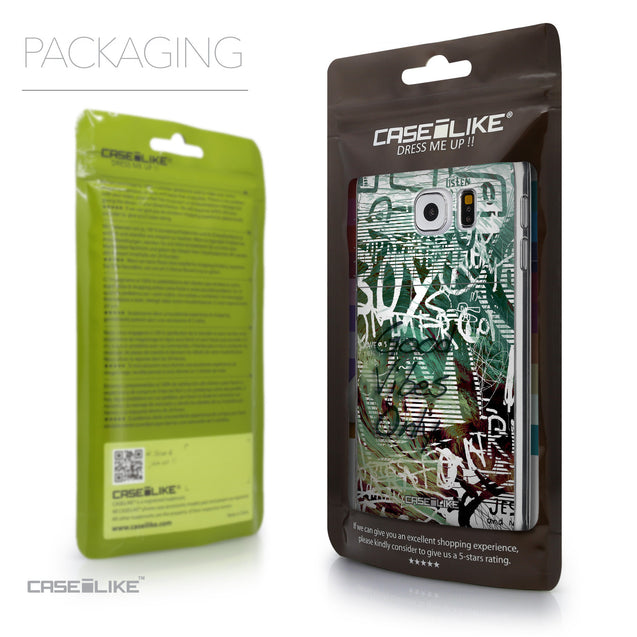 Packaging - CASEiLIKE Samsung Galaxy S6 back cover Graffiti 2728