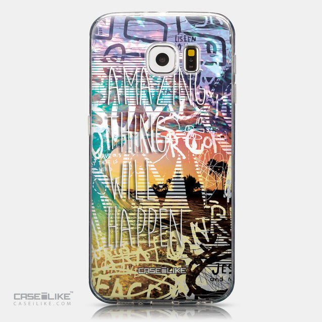 CASEiLIKE Samsung Galaxy S6 back cover Graffiti 2729