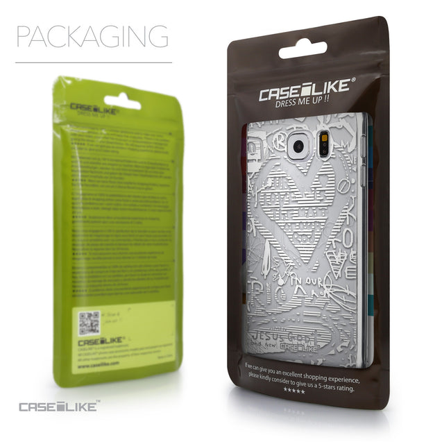 Packaging - CASEiLIKE Samsung Galaxy S6 back cover Graffiti 2730