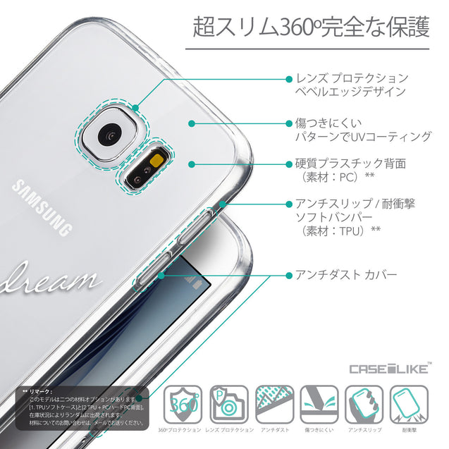 Details in Japanese - CASEiLIKE Samsung Galaxy S6 back cover Owl Graphic Design 3314