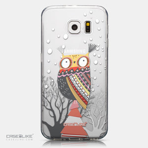 CASEiLIKE Samsung Galaxy S6 back cover Owl Graphic Design 3317