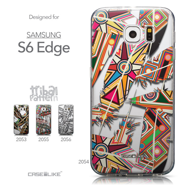 Collection - CASEiLIKE Samsung Galaxy S6 Edge back cover Indian Tribal Theme Pattern 2054