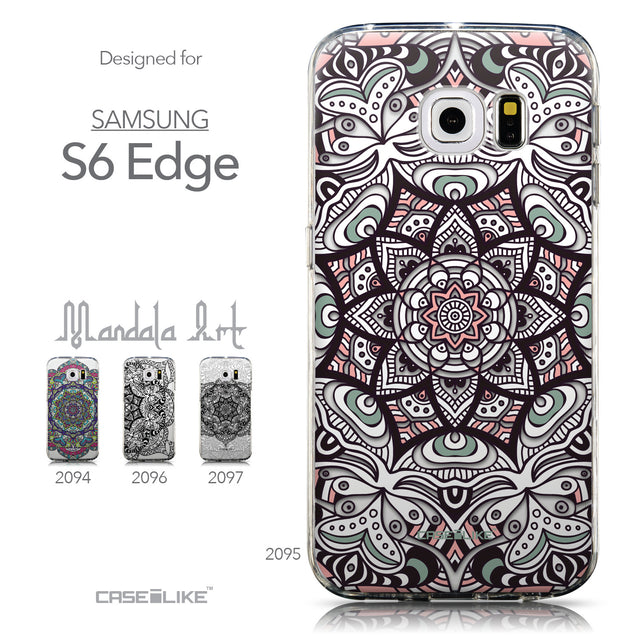 Collection - CASEiLIKE Samsung Galaxy S6 Edge back cover Mandala Art 2095