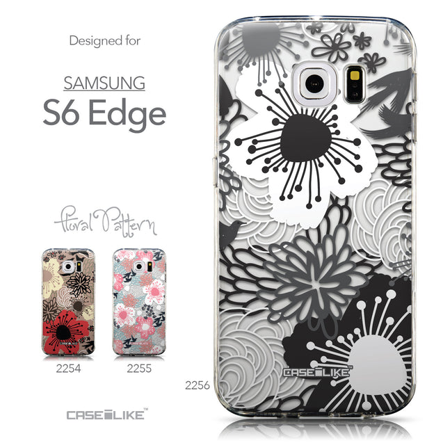 Collection - CASEiLIKE Samsung Galaxy S6 Edge back cover Japanese Floral 2256