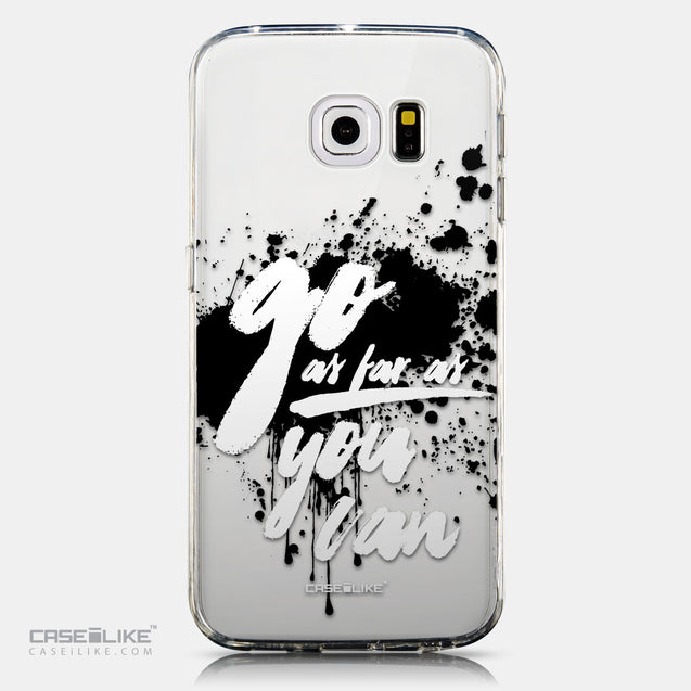 CASEiLIKE Samsung Galaxy S6 Edge back cover Quote 2415