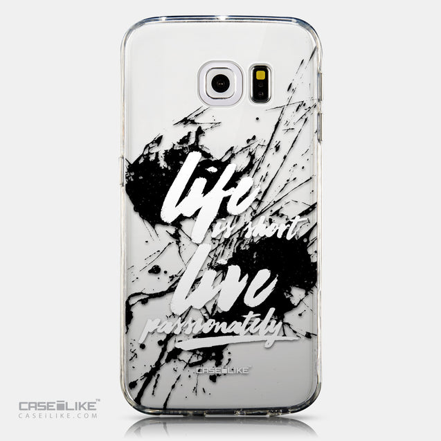 CASEiLIKE Samsung Galaxy S6 Edge back cover Quote 2416