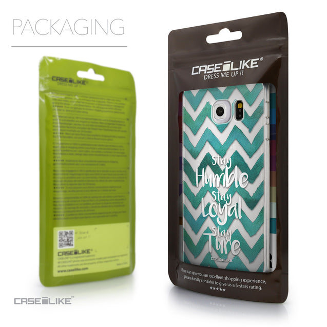 Packaging - CASEiLIKE Samsung Galaxy S6 Edge back cover Quote 2418