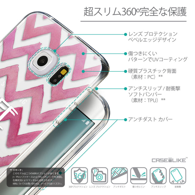 Details in Japanese - CASEiLIKE Samsung Galaxy S6 Edge back cover Quote 2419