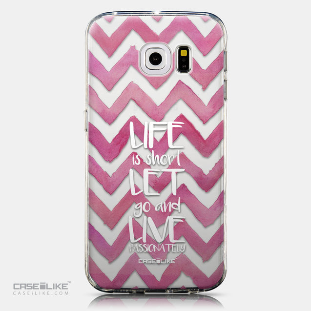 CASEiLIKE Samsung Galaxy S6 Edge back cover Quote 2419