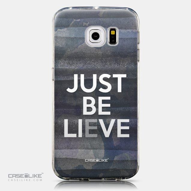 CASEiLIKE Samsung Galaxy S6 Edge back cover Quote 2430