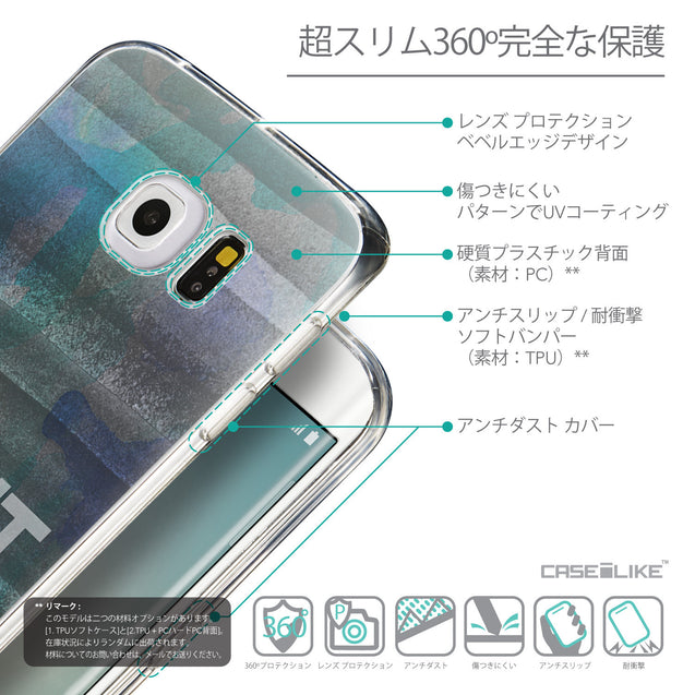 Details in Japanese - CASEiLIKE Samsung Galaxy S6 Edge back cover Quote 2431