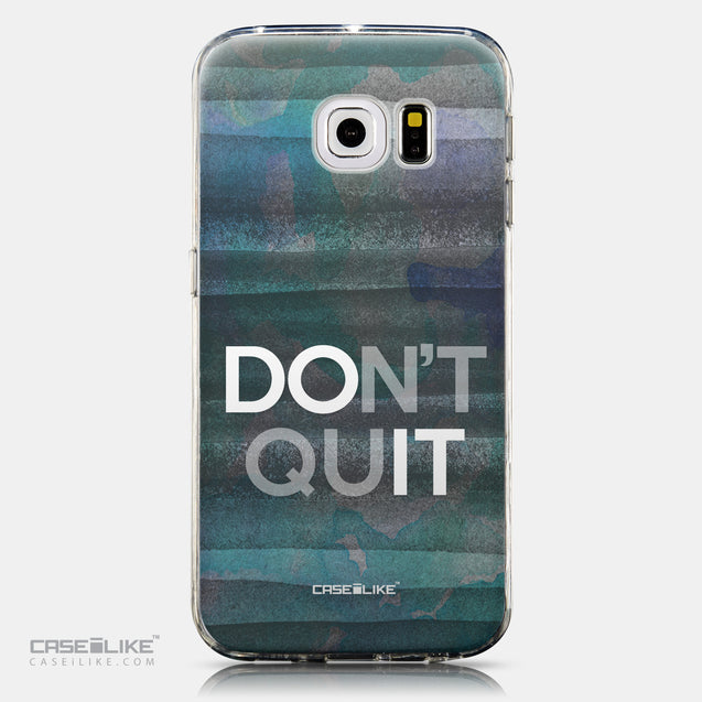 CASEiLIKE Samsung Galaxy S6 Edge back cover Quote 2431
