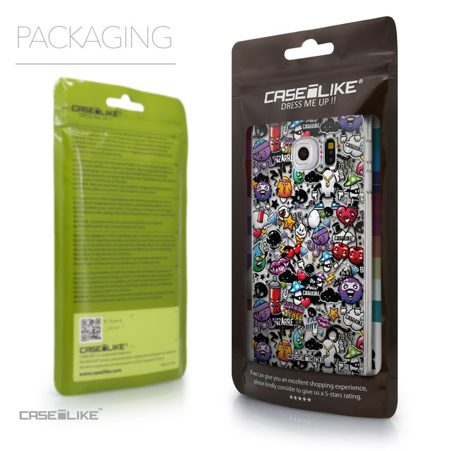 Packaging - CASEiLIKE Samsung Galaxy S6 Edge back cover Graffiti 2703
