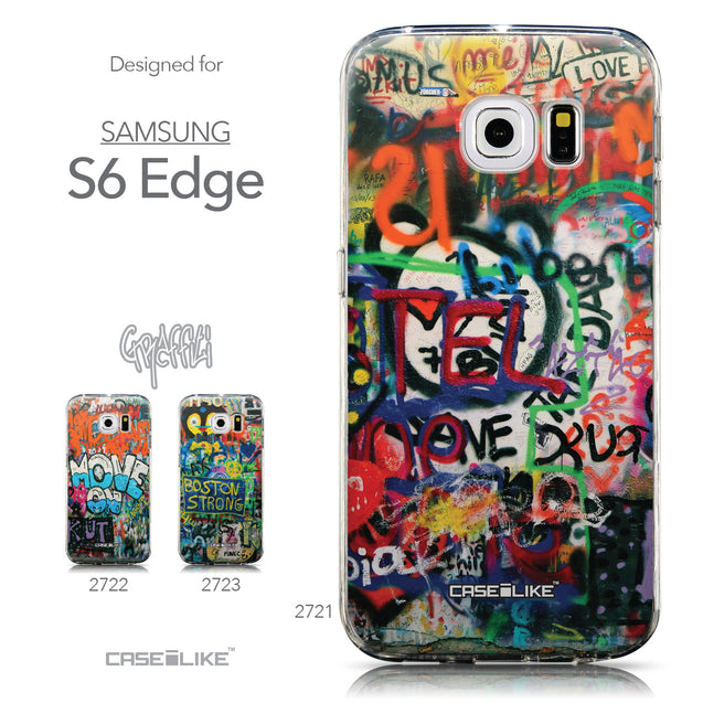 Collection - CASEiLIKE Samsung Galaxy S6 Edge back cover Graffiti 2721