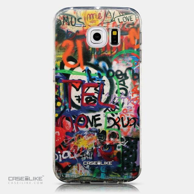 CASEiLIKE Samsung Galaxy S6 Edge back cover Graffiti 2721