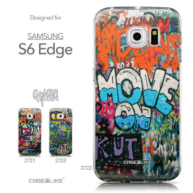 Collection - CASEiLIKE Samsung Galaxy S6 Edge back cover Graffiti 2722