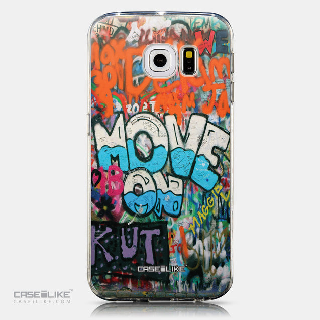 CASEiLIKE Samsung Galaxy S6 Edge back cover Graffiti 2722