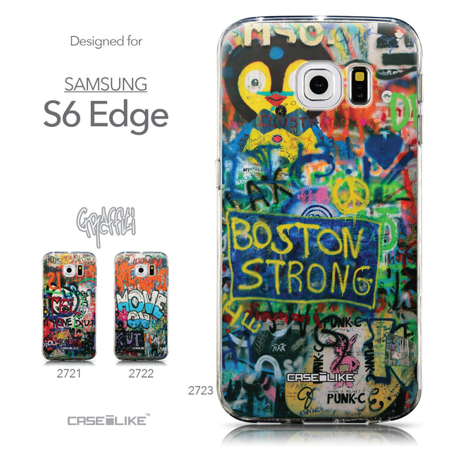 Collection - CASEiLIKE Samsung Galaxy S6 Edge back cover Graffiti 2723