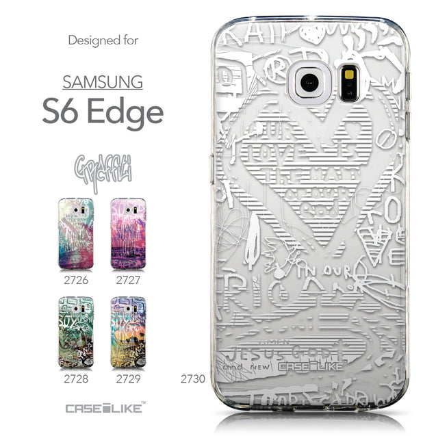 Collection - CASEiLIKE Samsung Galaxy S6 Edge back cover Graffiti 2730