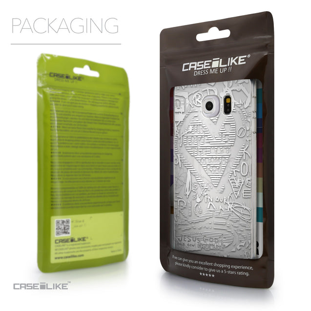 Packaging - CASEiLIKE Samsung Galaxy S6 Edge back cover Graffiti 2730