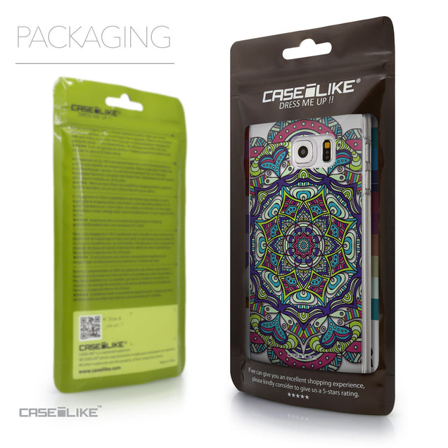 Packaging - CASEiLIKE Samsung Galaxy S6 Edge Plus back cover Mandala Art 2094