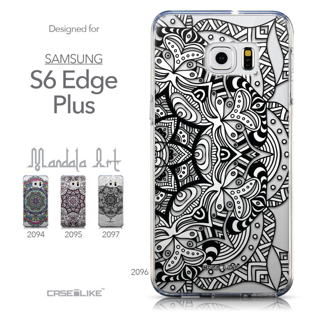 Collection - CASEiLIKE Samsung Galaxy S6 Edge Plus back cover Mandala Art 2096