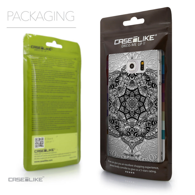 Packaging - CASEiLIKE Samsung Galaxy S6 Edge Plus back cover Mandala Art 2097