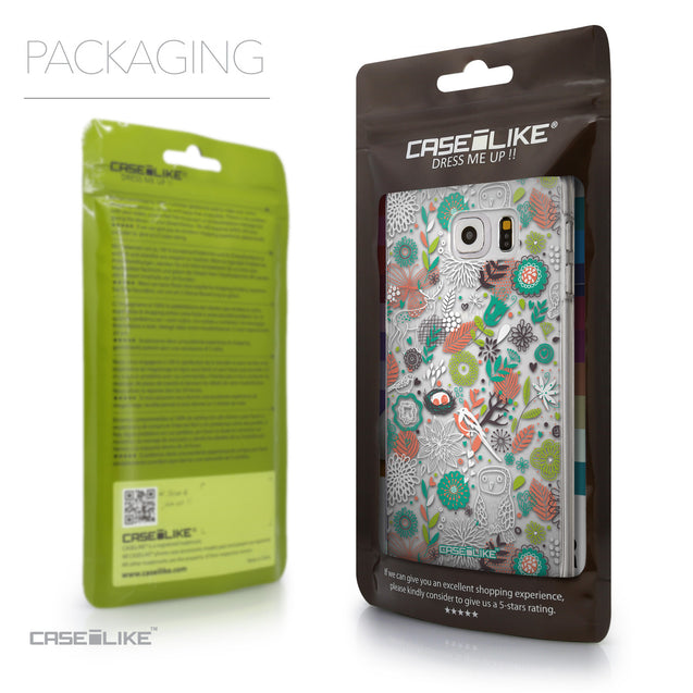 Packaging - CASEiLIKE Samsung Galaxy S6 Edge Plus back cover Spring Forest White 2241