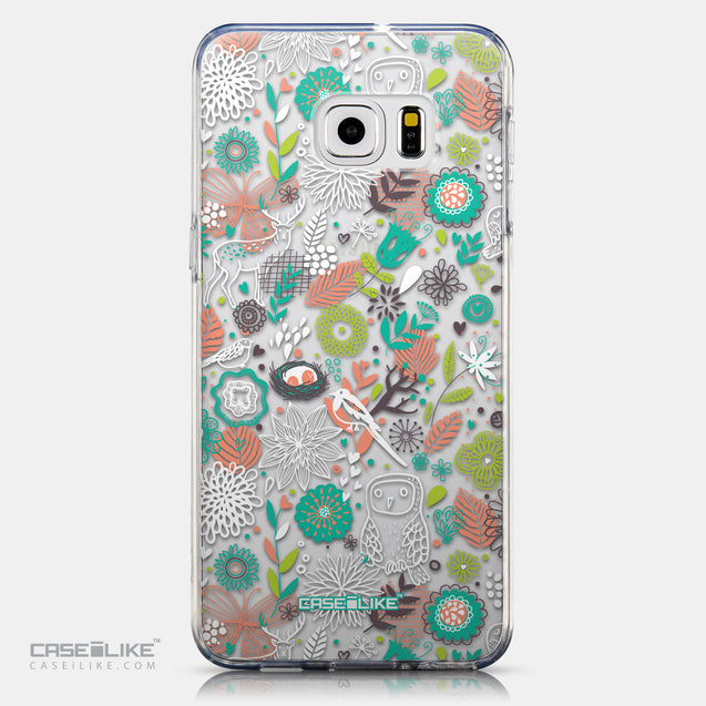 CASEiLIKE Samsung Galaxy S6 Edge Plus back cover Spring Forest White 2241