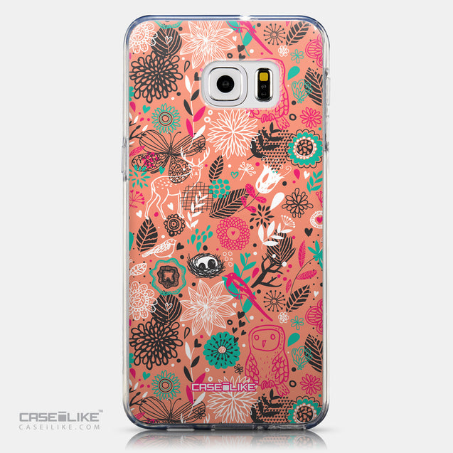 CASEiLIKE Samsung Galaxy S6 Edge Plus back cover Spring Forest Pink 2242