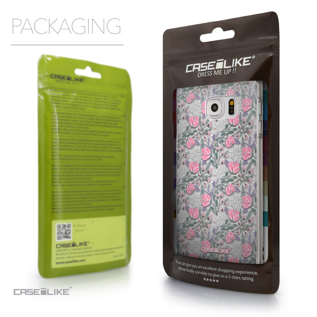 Packaging - CASEiLIKE Samsung Galaxy S6 Edge Plus back cover Flowers Herbs 2246