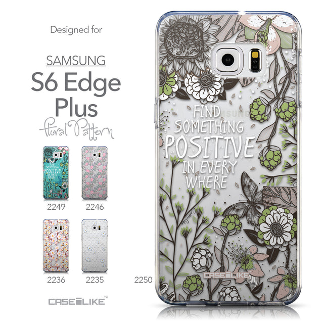 Collection - CASEiLIKE Samsung Galaxy S6 Edge Plus back cover Blooming Flowers 2250