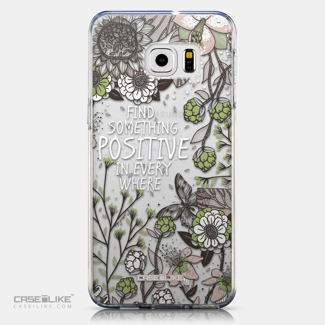 CASEiLIKE Samsung Galaxy S6 Edge Plus back cover Blooming Flowers 2250
