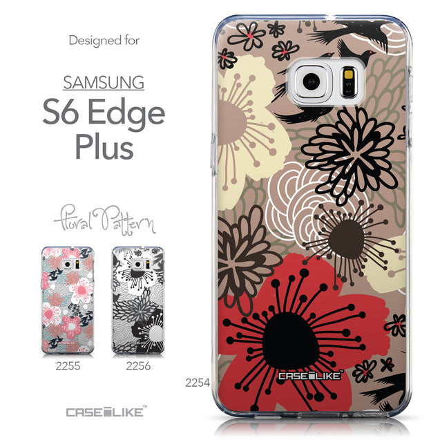Collection - CASEiLIKE Samsung Galaxy S6 Edge Plus back cover Japanese Floral 2254