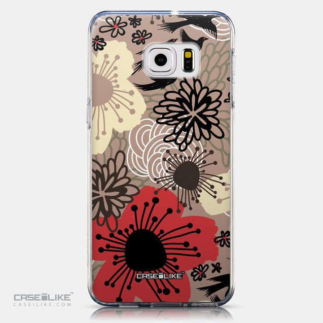 CASEiLIKE Samsung Galaxy S6 Edge Plus back cover Japanese Floral 2254