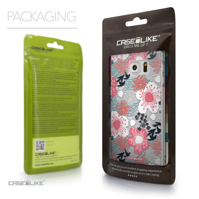 Packaging - CASEiLIKE Samsung Galaxy S6 Edge Plus back cover Japanese Floral 2255